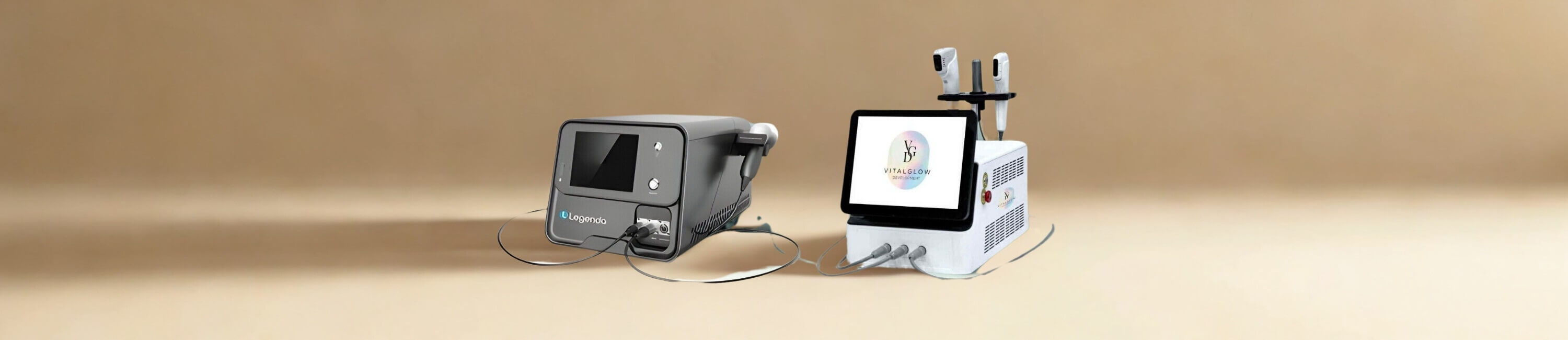 Vital Glow Aesthetic and Pro Equipment including professional aesthetic devices for skin rejuvenation and body contouring