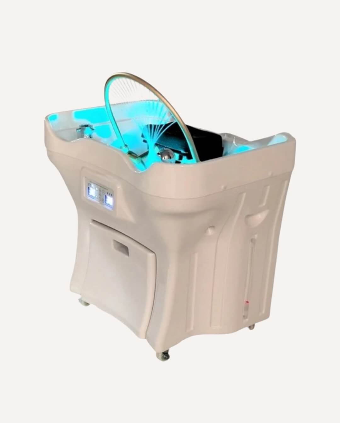 Head Spa Sink + Internal Water Storage Tank - Non-Plumbed -Light View