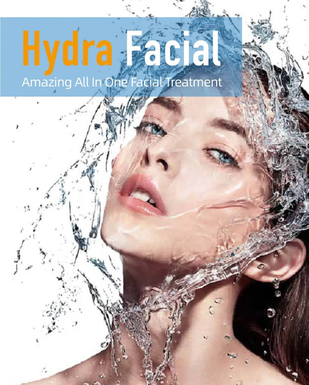7-in-1 HydraFacial Machine - Model Water Splash