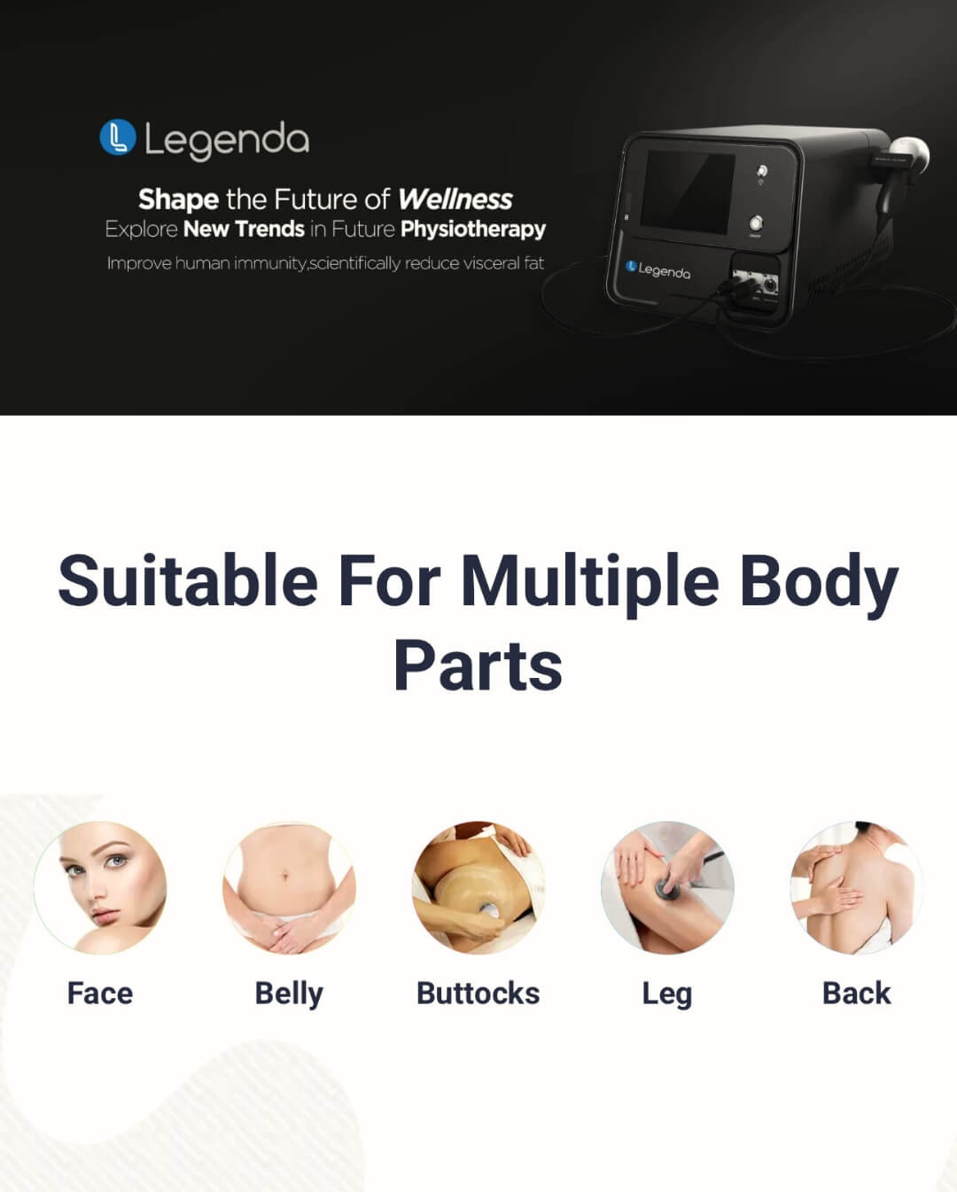 Legenda Physiotherapy Usage Areas